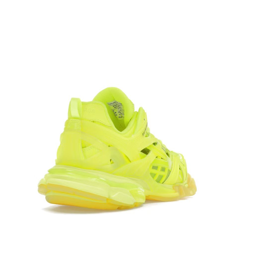 Balenciaga Track 2.0 Sneakers 'Clear Sole Neon Yellow' - Balenciaga