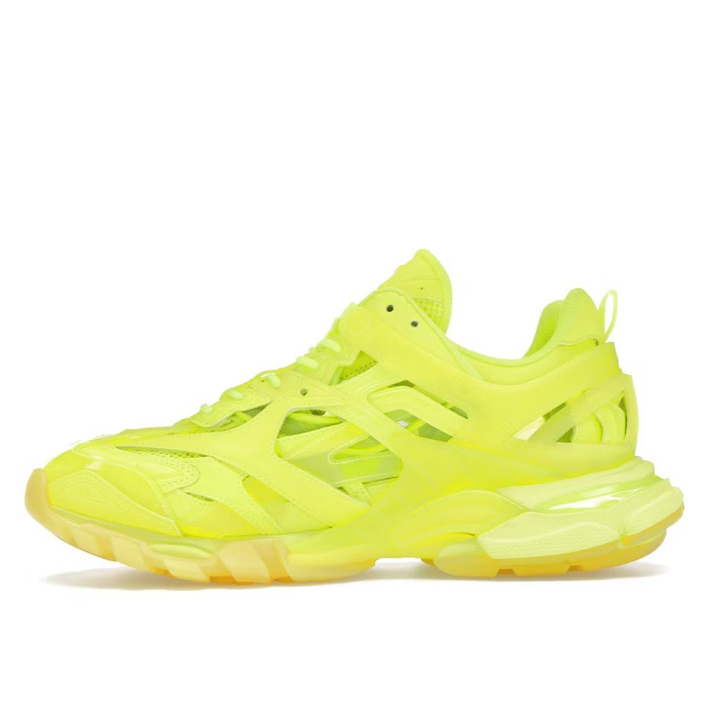 Balenciaga Track 2.0 Sneakers 'Clear Sole Neon Yellow' - Balenciaga