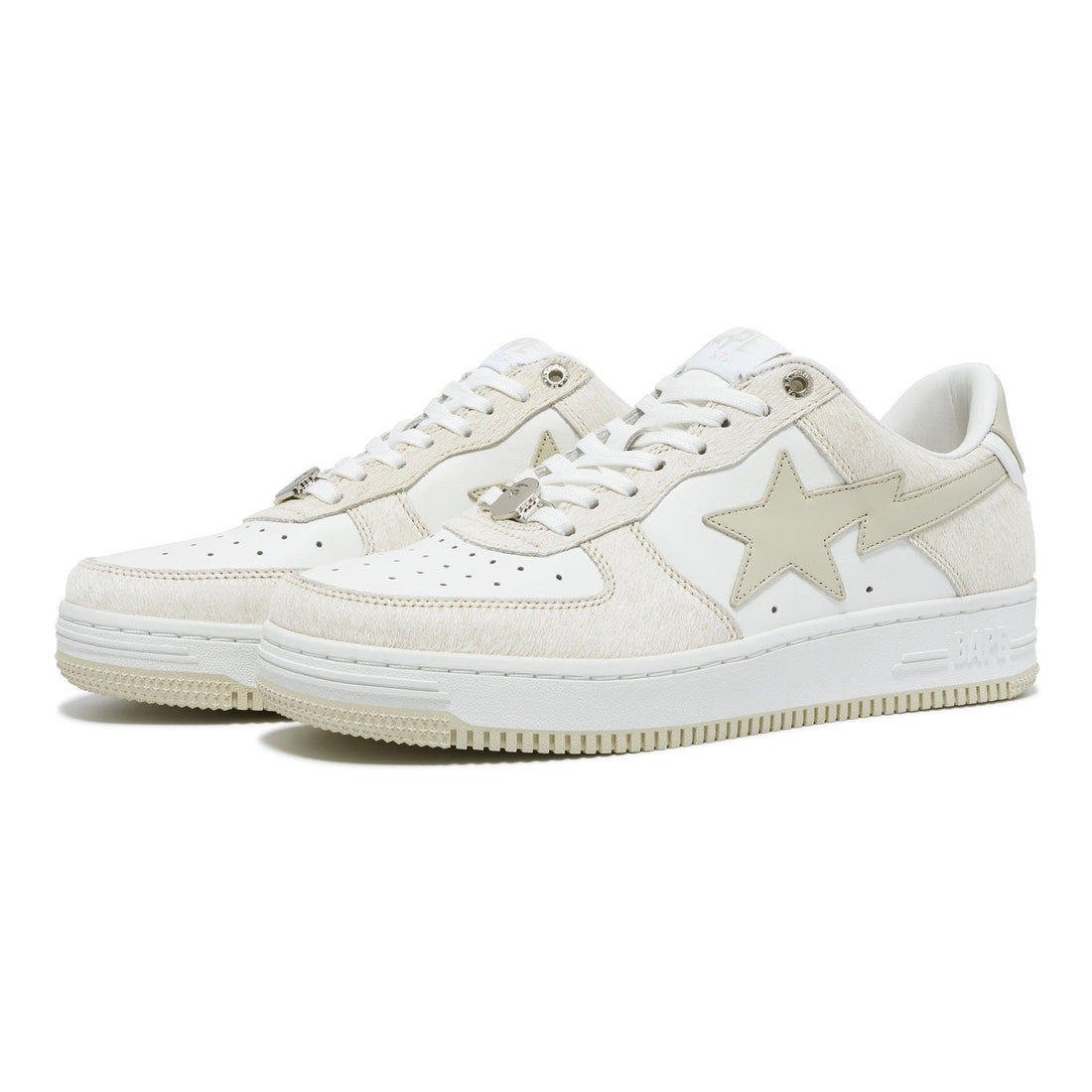 Bape Sta Beige Calf Hair - A Bathing Ape