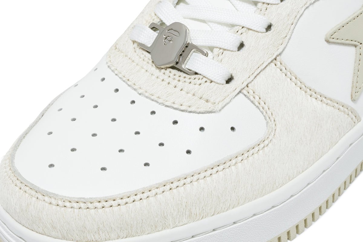Bape Sta Beige Calf Hair - A Bathing Ape