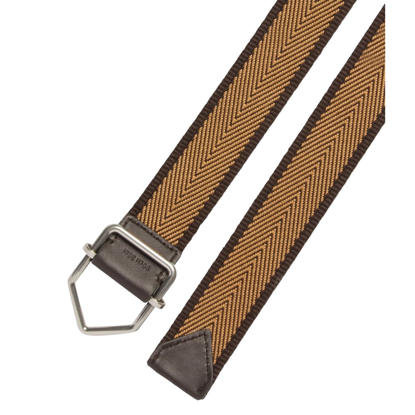 Bottega Veneta Linen Belt Brown - Bottega Veneta