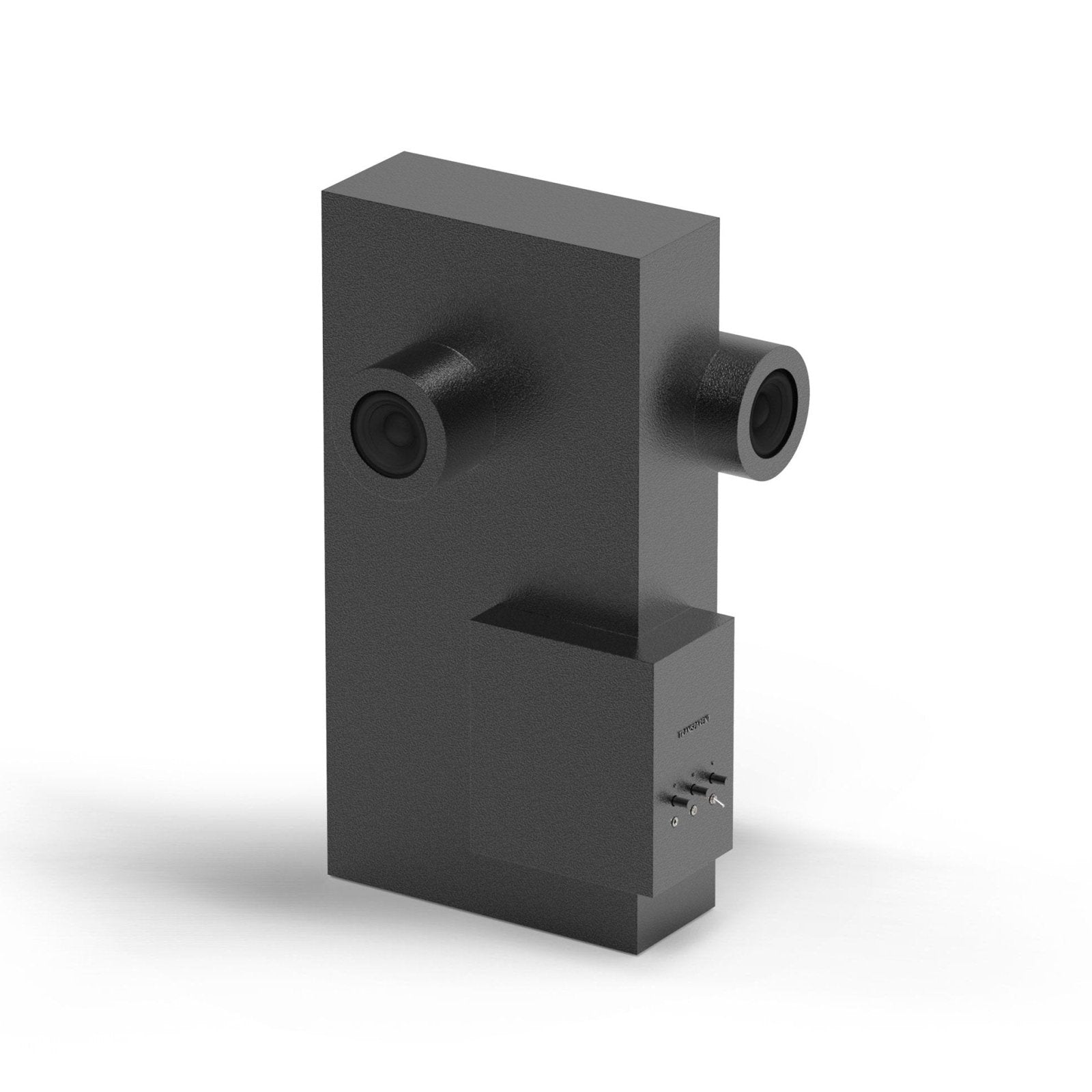 Brutalist Speaker - Black - Lautsprecher - Transparent