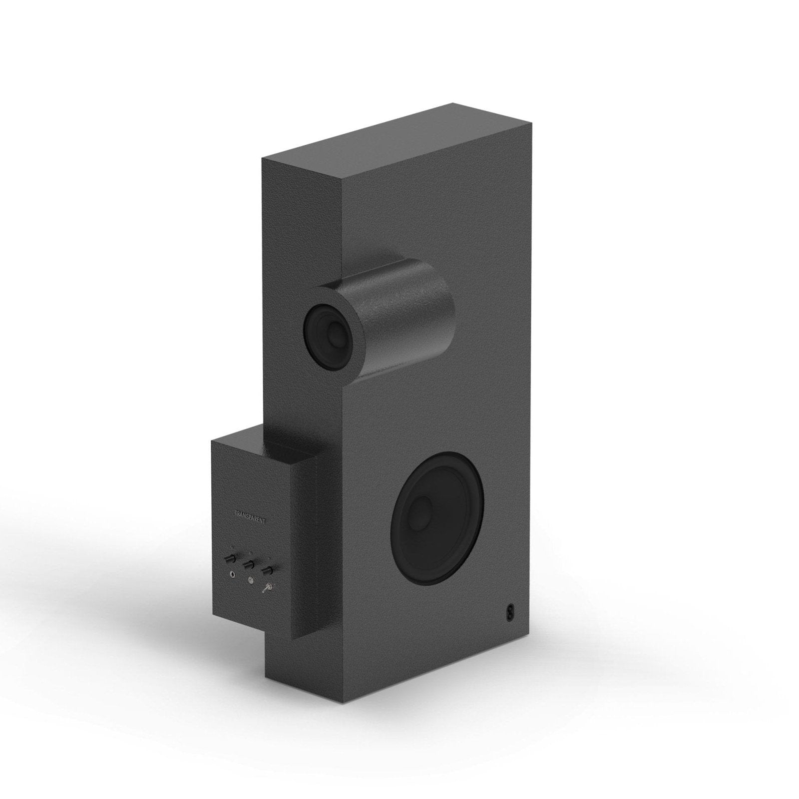 Brutalist Speaker - Black - Lautsprecher - Transparent