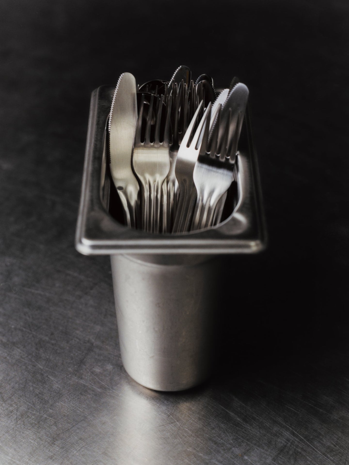 Canteen Brushed Cutlery - 16 pcs / set of 4 - Service Projects