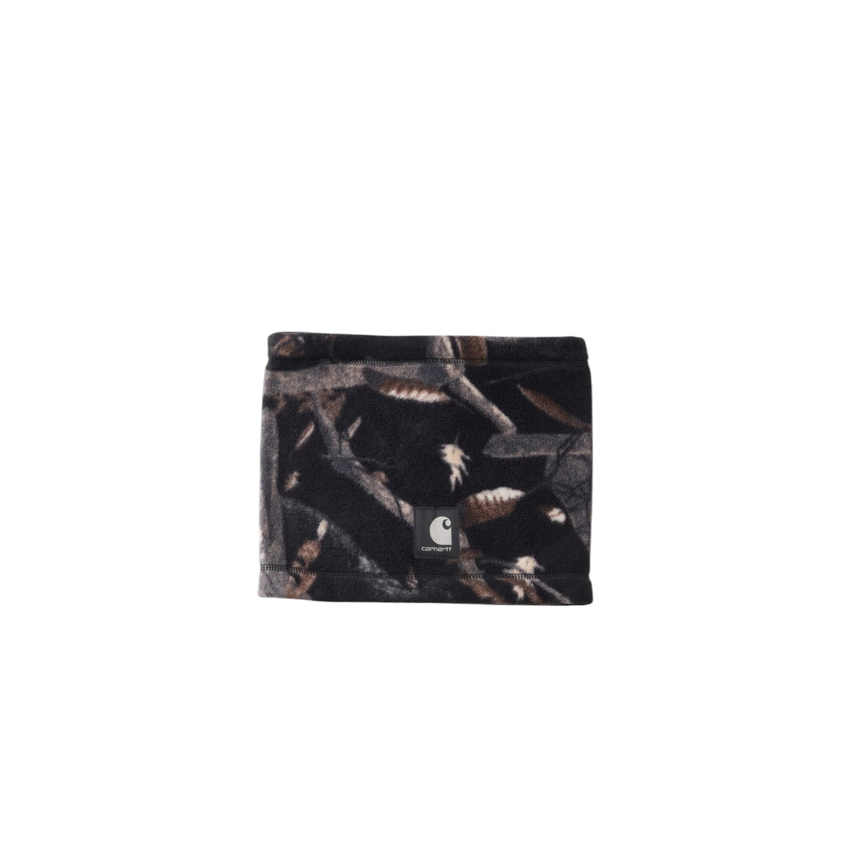 Carhartt WIP Blevin Neckwarmer Camo Feather Tree, Black - Carhartt WIP