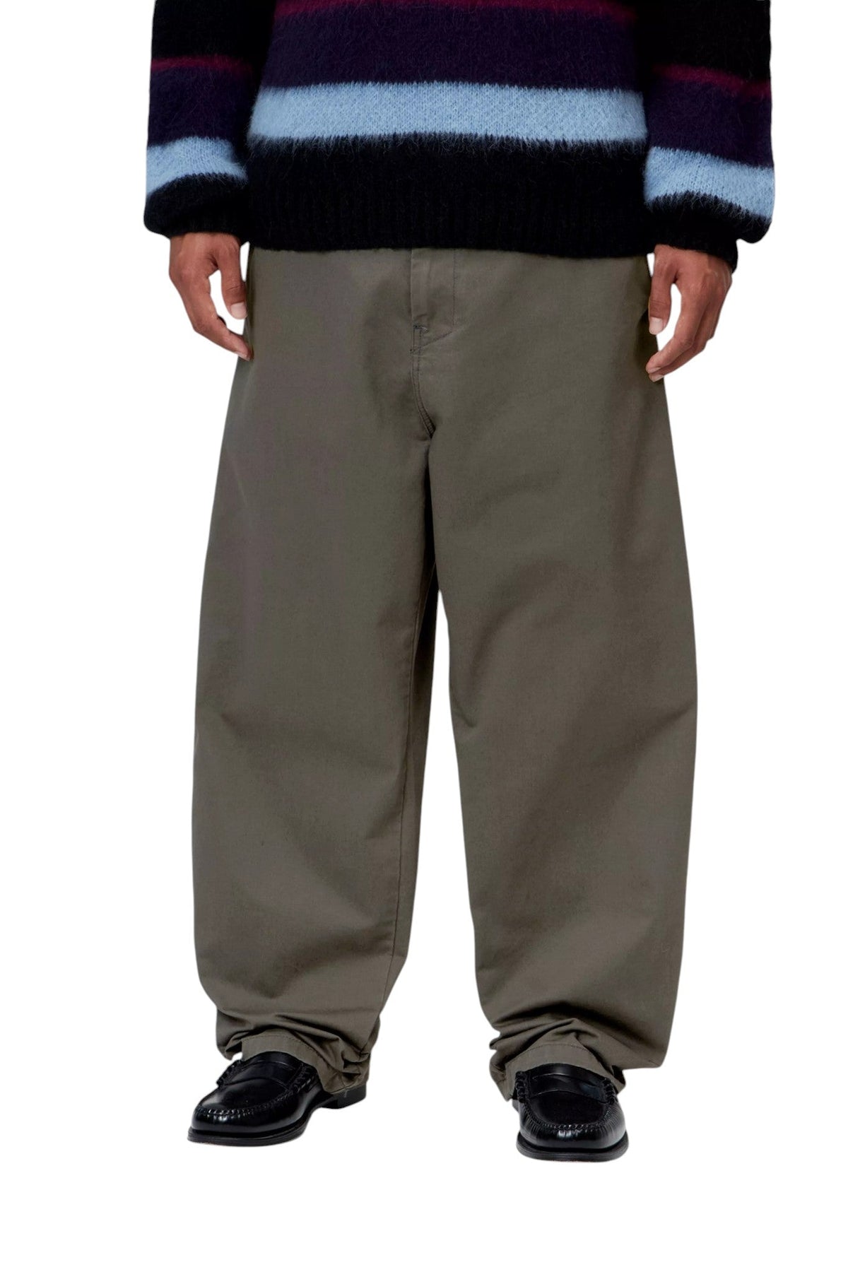 Carhartt WIP Brady Pant Shungite, Stone washed - Carhartt WIP