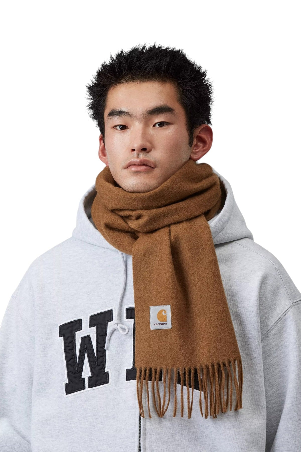 Carhartt WIP Clan Scarf WIP H Brown - Carhartt WIP