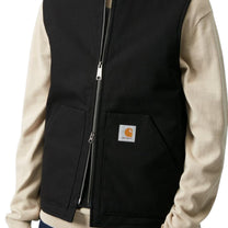 Carhartt WIP Classic Vest Black, Rinsed - Carhartt WIP