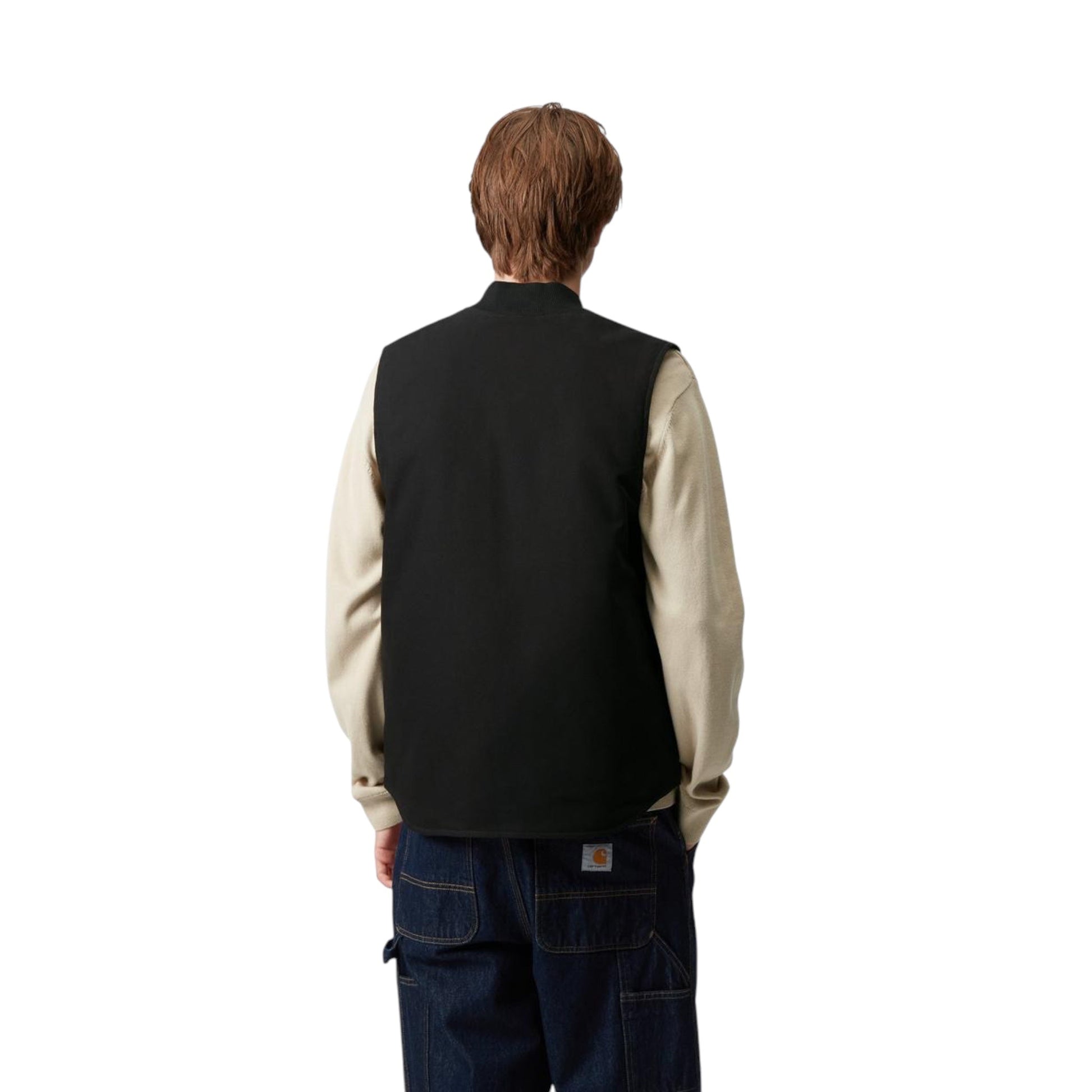 Carhartt WIP Classic Vest Black, Rinsed - Carhartt WIP