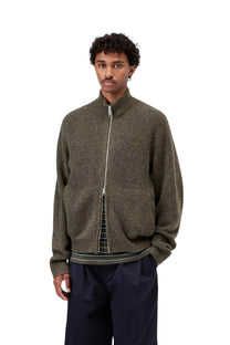Carhartt WIP Curtis Sweater Jacket Tangled Shungite - Carhartt WIP