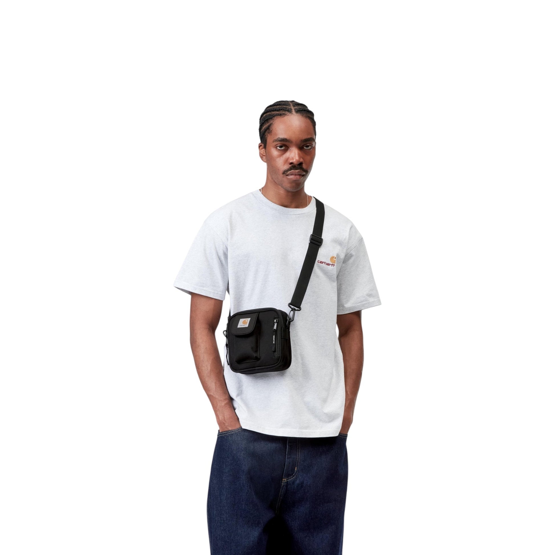 Carhartt WIP Essentials Bag, Small Black - Carhartt WIP