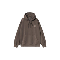 Carhartt WIP Hooded Vista Sweatshirt Tobacco, Garment dyed - Carhartt WIP