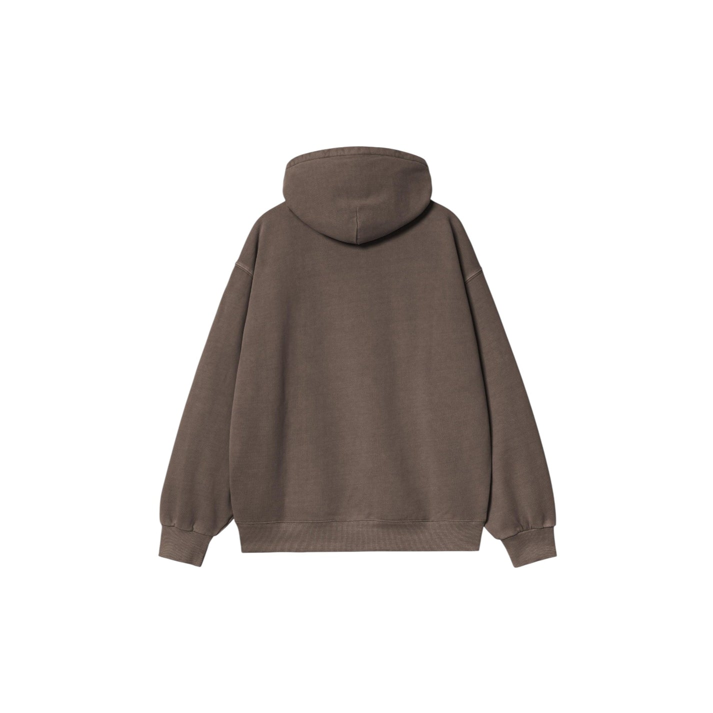 Carhartt WIP Hooded Vista Sweatshirt Tobacco, Garment dyed - Carhartt WIP