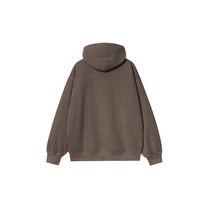 Carhartt WIP Hooded Vista Sweatshirt Tobacco, Garment dyed - Carhartt WIP