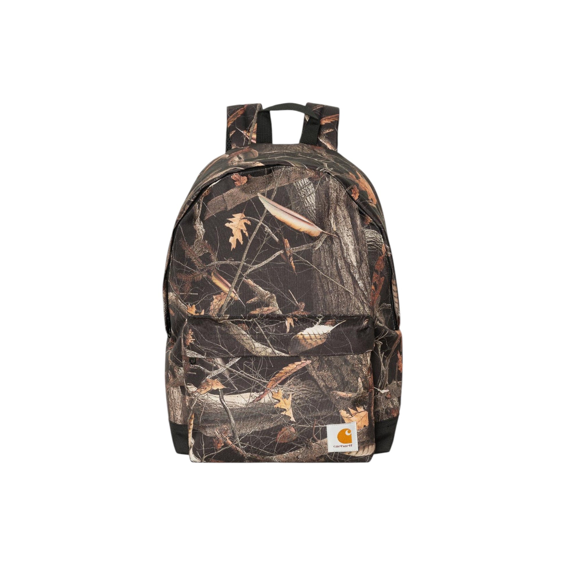 Carhartt WIP Jake Backpack Camo Feather Tree, Black - Carhartt WIP