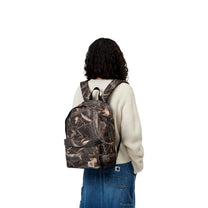 Carhartt WIP Jake Backpack Camo Feather Tree, Black - Carhartt WIP