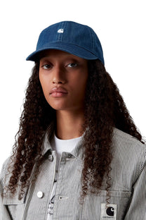 Carhartt WIP Lucas Cap Blue, stone washed - Carhartt WIP