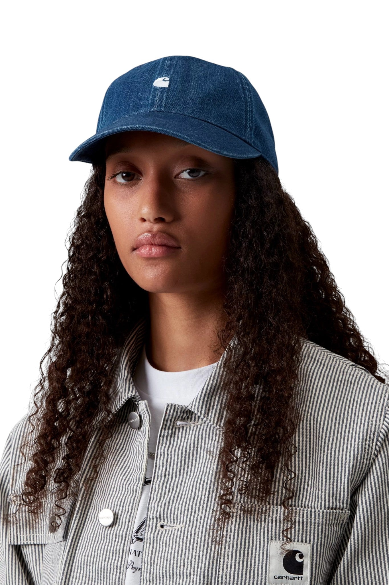 Carhartt WIP Lucas Cap Blue, stone washed - Carhartt WIP