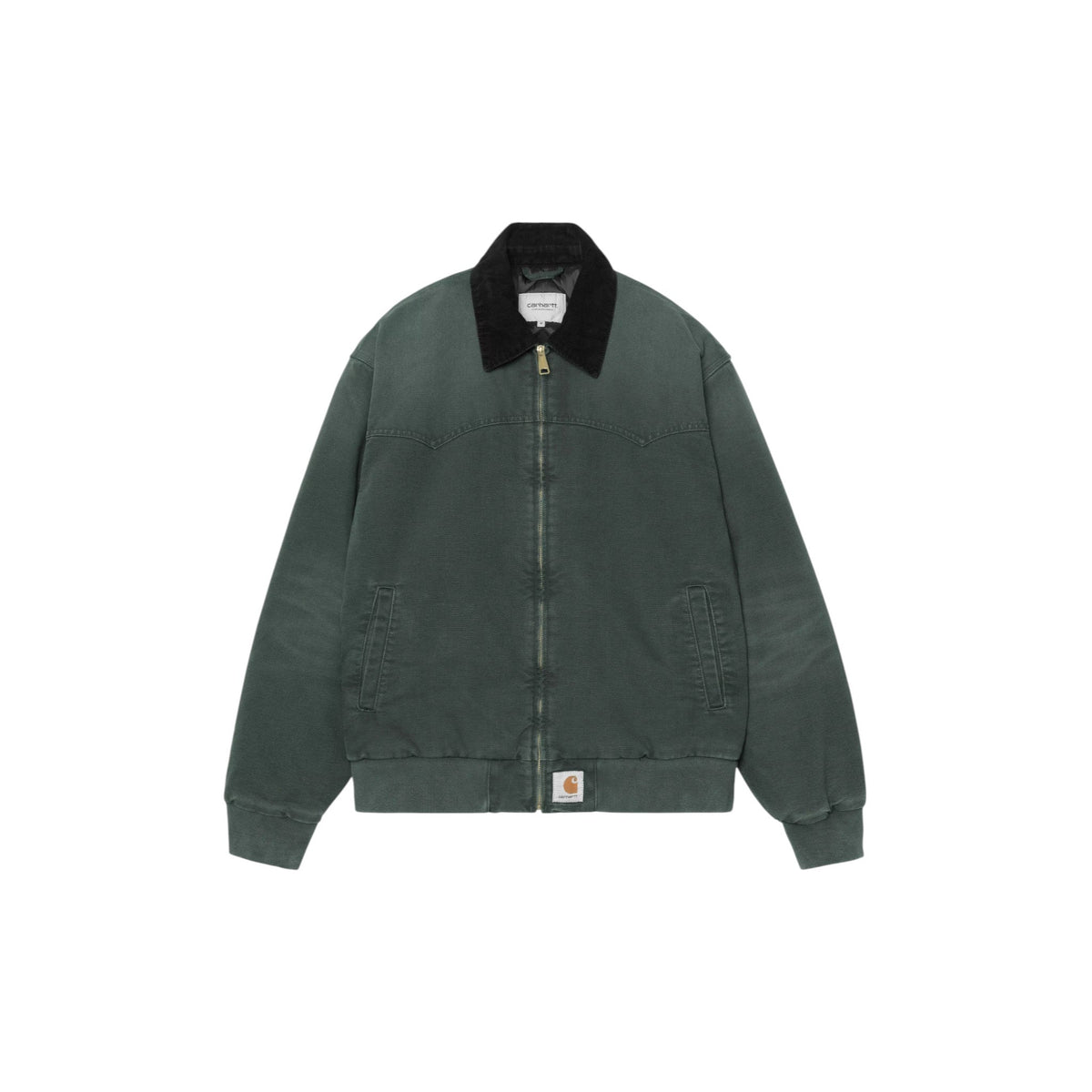 Carhartt WIP OG Santa Fe Jacket Raven / Black, Stone canvas - Carhartt WIP
