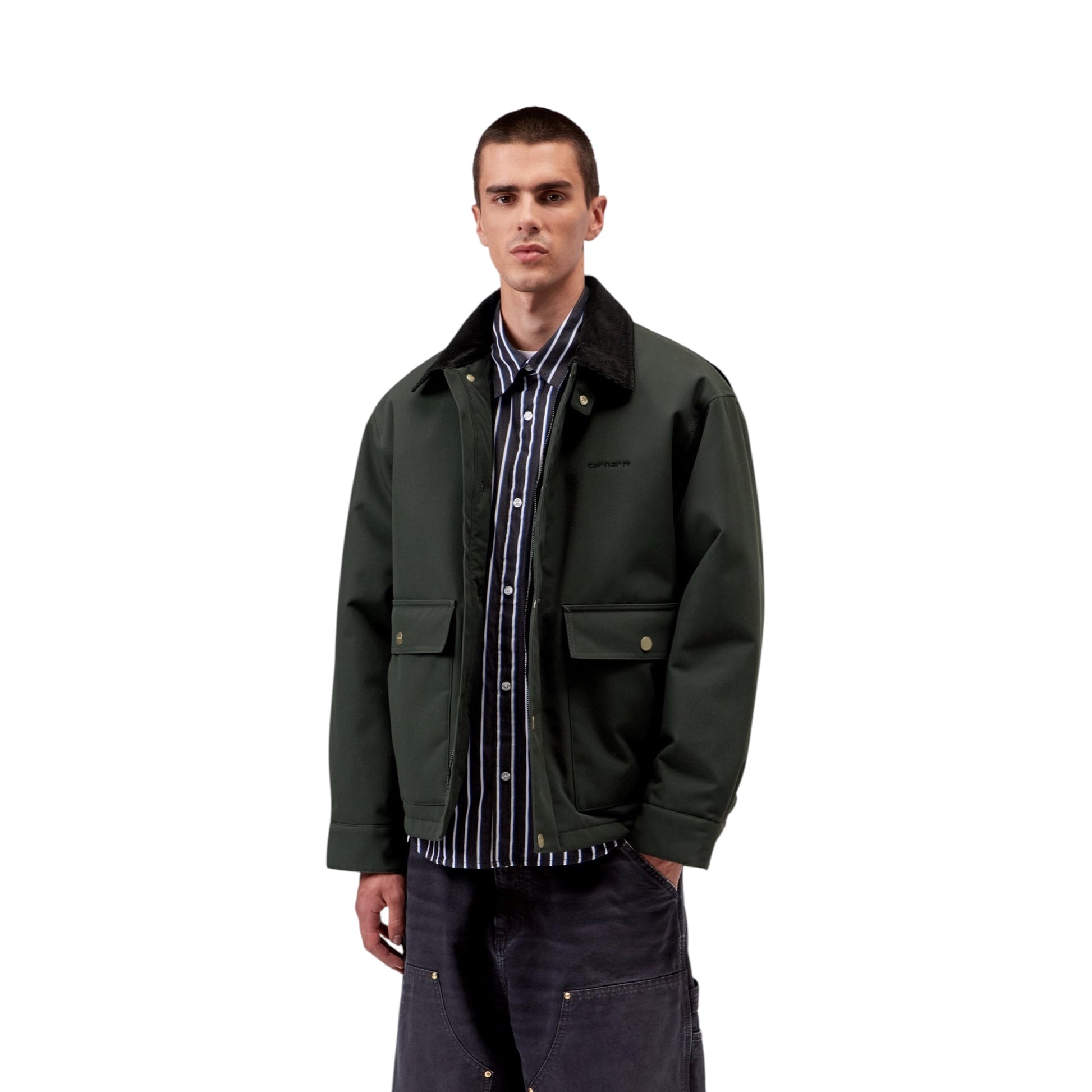 Carhartt WIP Quentin Jacket Raven - Carhartt WIP
