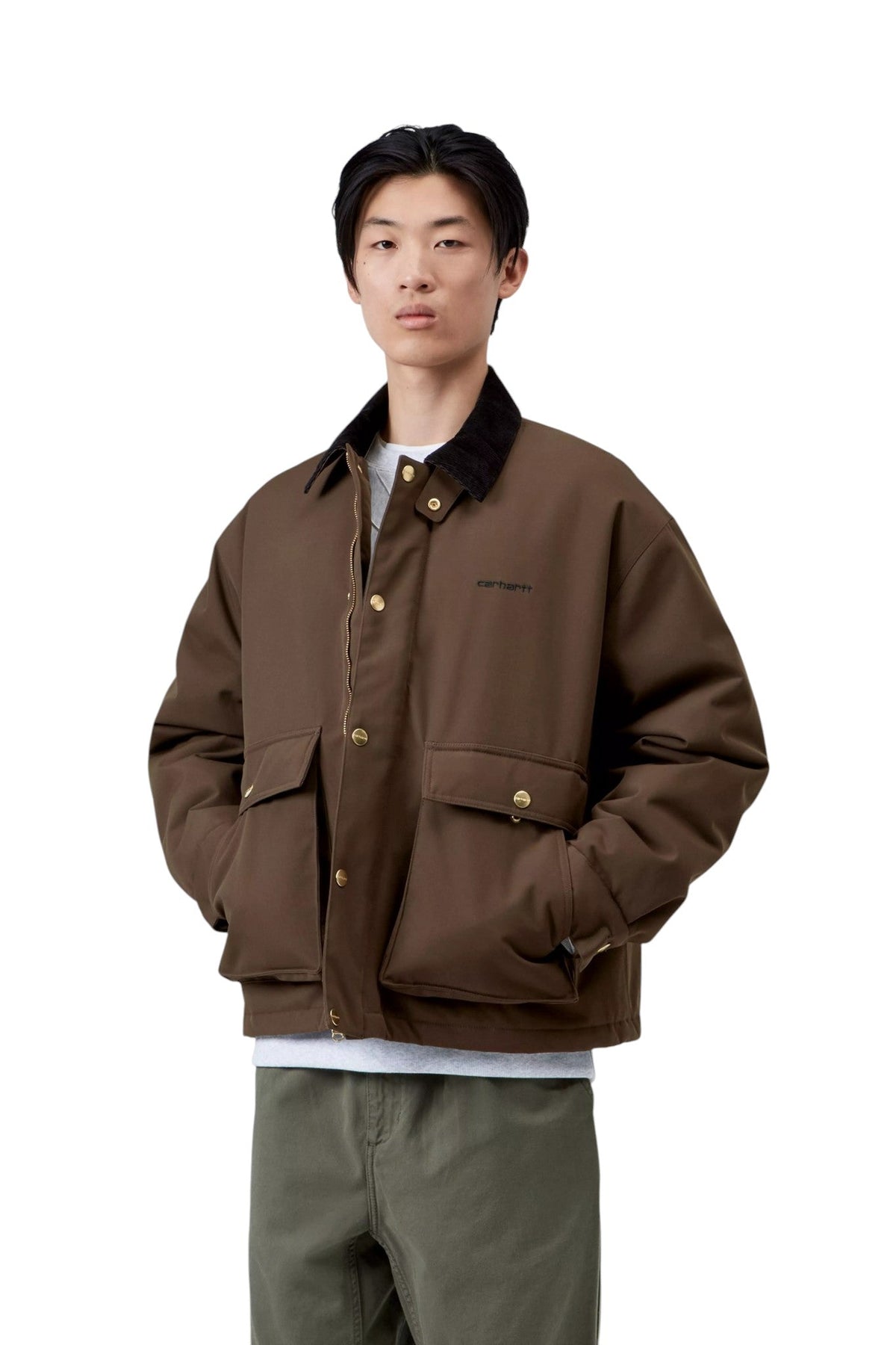 Carhartt WIP Quentin Jacket Tobacco / Black - Carhartt WIP