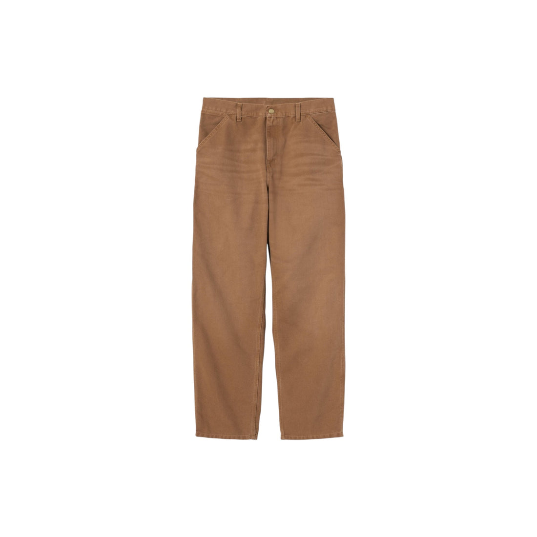 Carhartt WIP Single Knee Pant H Brown Stone Wash - Carhartt WIP