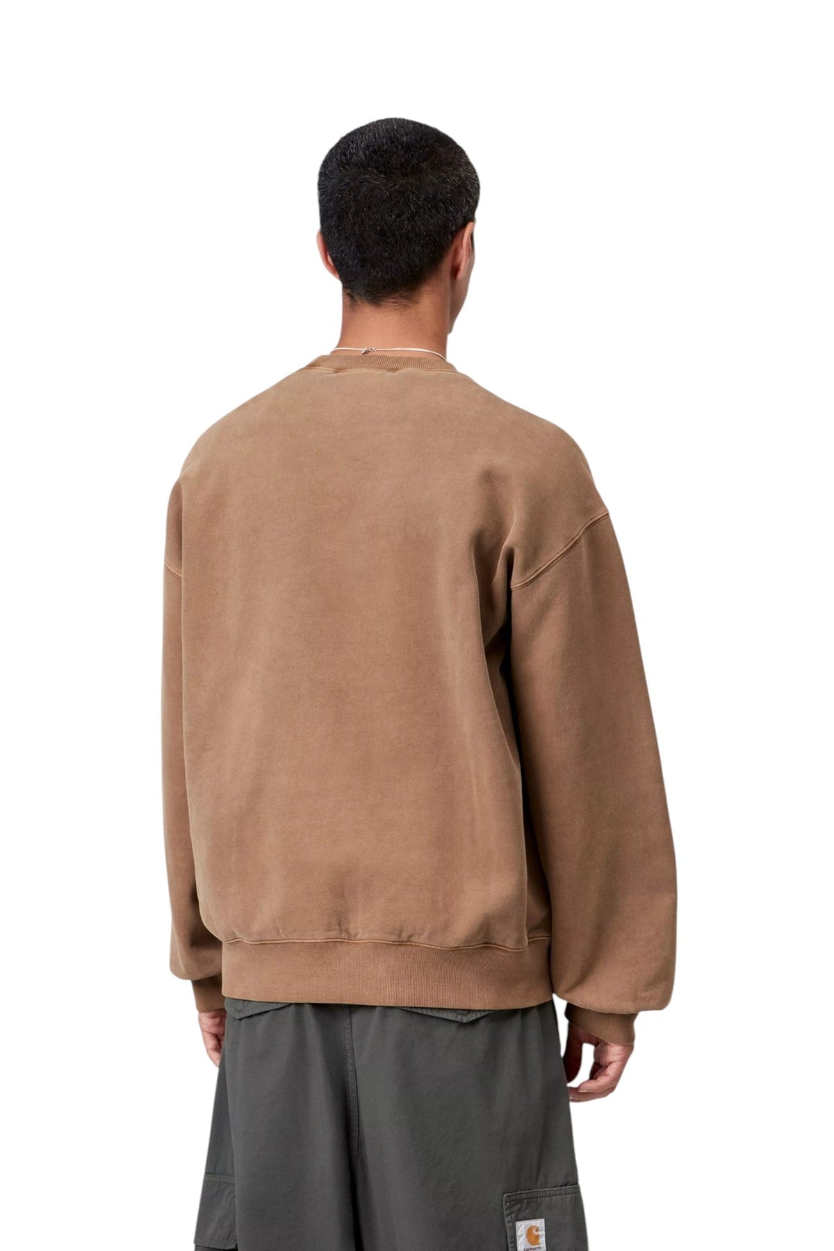 Carhartt WIP Vista Sweatshirt WIP H Brown, Garment dyed - Carhartt WIP