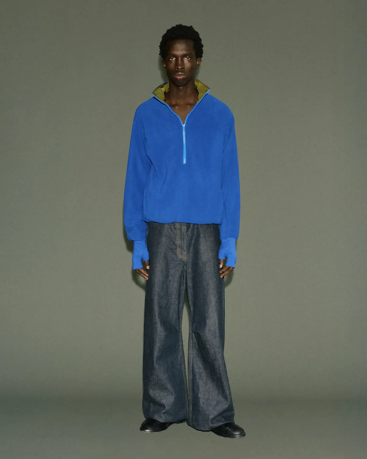 Entire Studios Shell Fleece Cerulean