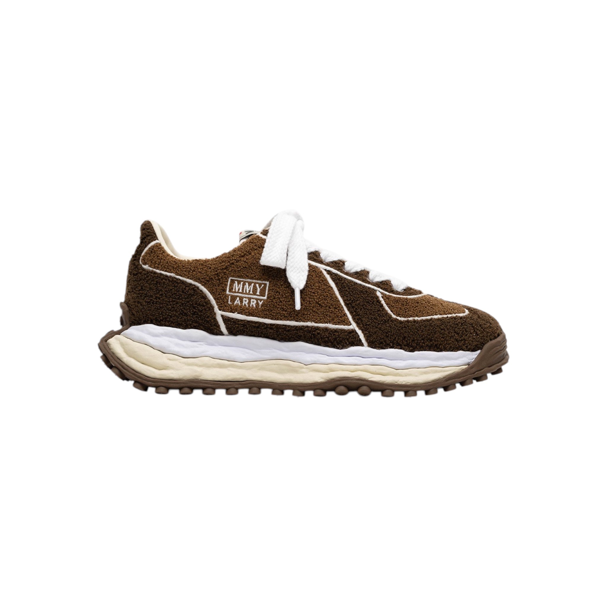 Maison MIHARA YASUHIRO "LARRY" OG Sole Chenille Embroidey Canvas Low-top Sneaker
