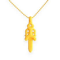 Chrome Hearts Silicone Dagger Pendant Necklace - Chrome Hearts