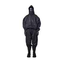 DINGYUN ZHANG Coated Zip-Up Onyx