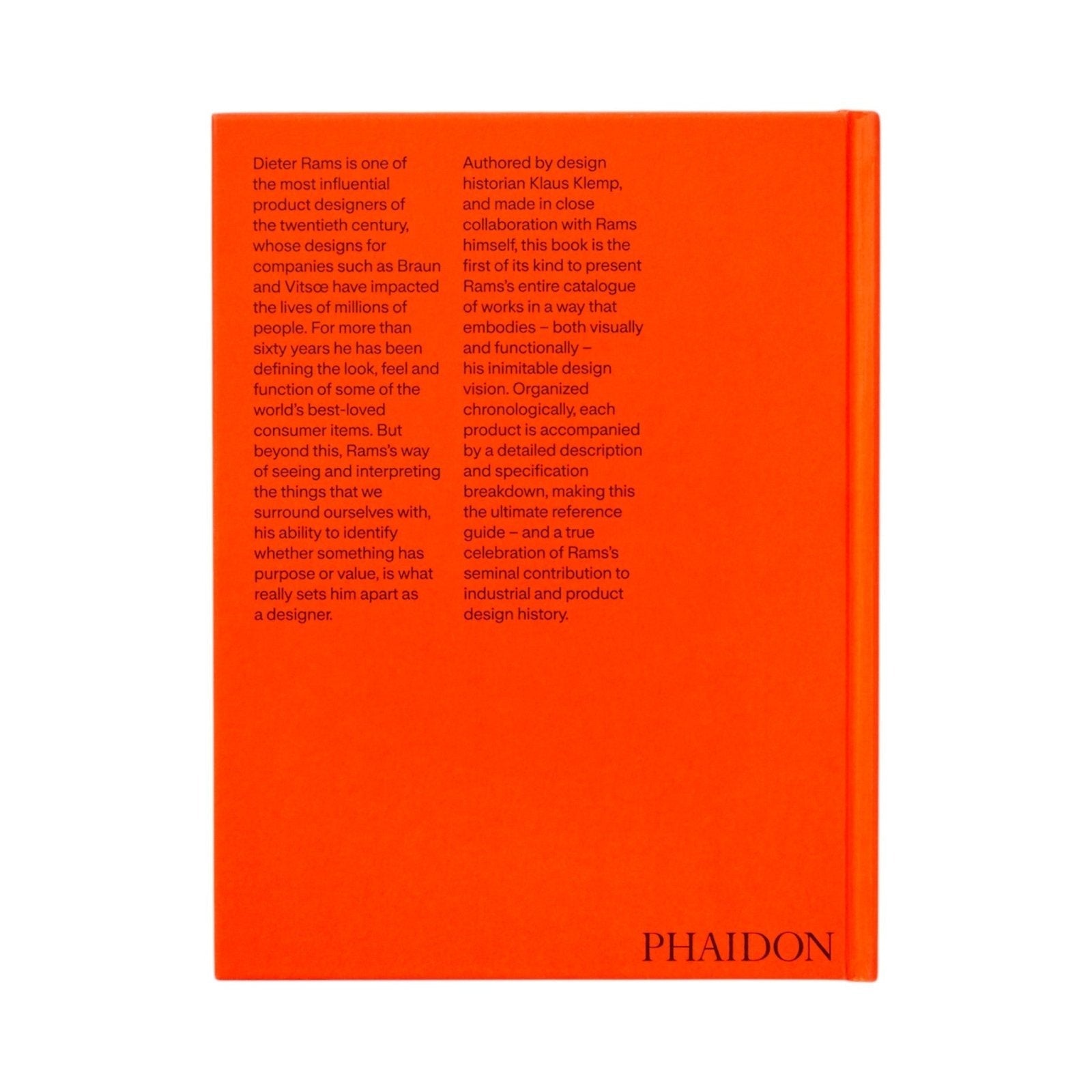 Dieter Rams: The Complete Works - Phaidon