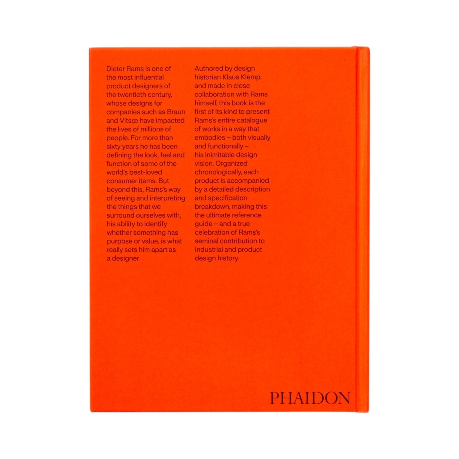 Dieter Rams: The Complete Works - Bücher - Phaidon