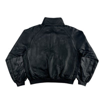 DINGYUN ZHANG Coated Zip Neck Sweatshirt Onyx - DINGYUNG ZHANG