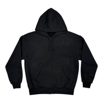 DINGYUN ZHANG Crew Hoodie Slim Fit Black - DINGYUNG ZHANG