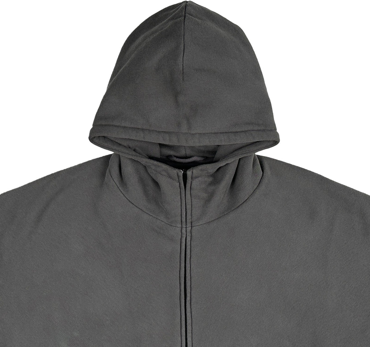 DINGYUN ZHANG Zip-Up Hoodie Slate - DINGYUNG ZHANG