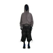 DINGYUN ZHANG Zip-Up Hoodie Slate - DINGYUNG ZHANG