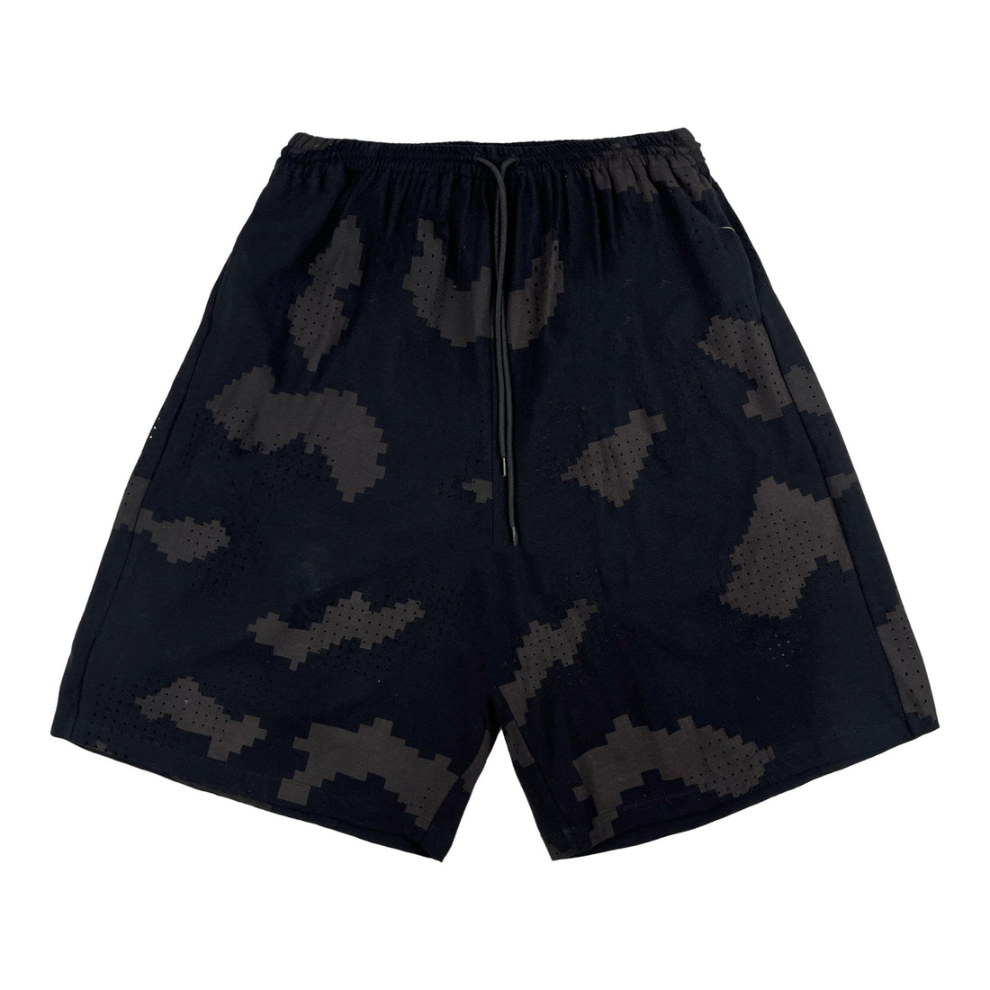DINGYUNG ZHANG Grid Camo Court Shorts - DINGYUNG ZHANG