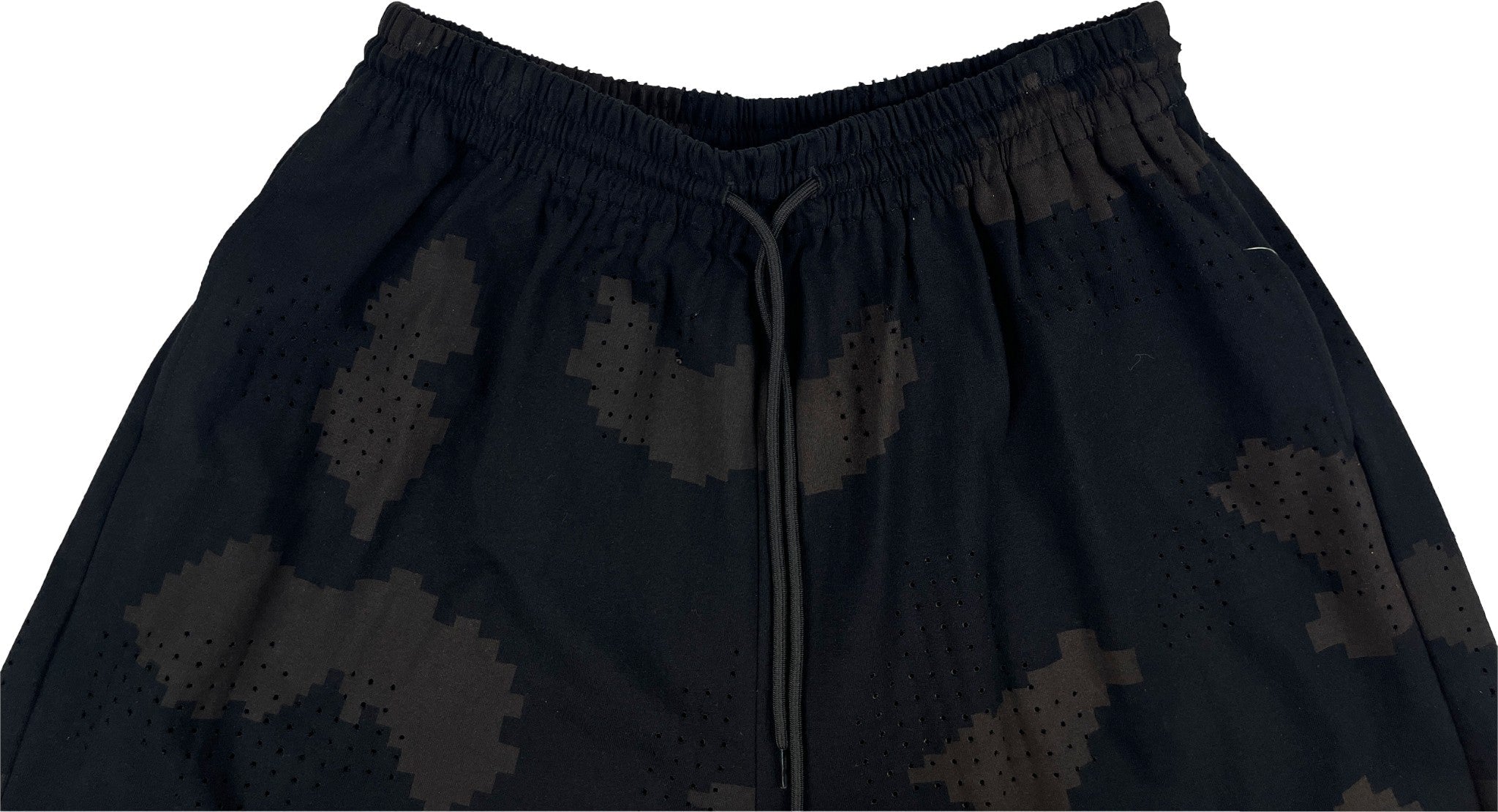 DINGYUNG ZHANG Grid Camo Court Shorts - DINGYUNG ZHANG