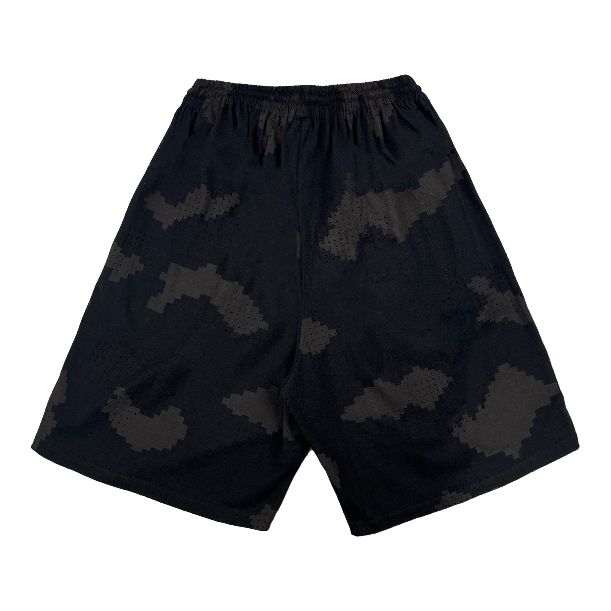 DINGYUNG ZHANG Grid Camo Court Shorts - DINGYUNG ZHANG