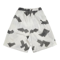 DINGYUNG ZHANG Grid Camo Court Shorts - DINGYUNG ZHANG