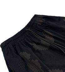 DINGYUNG ZHANG Grid Camo Court Shorts - DINGYUNG ZHANG