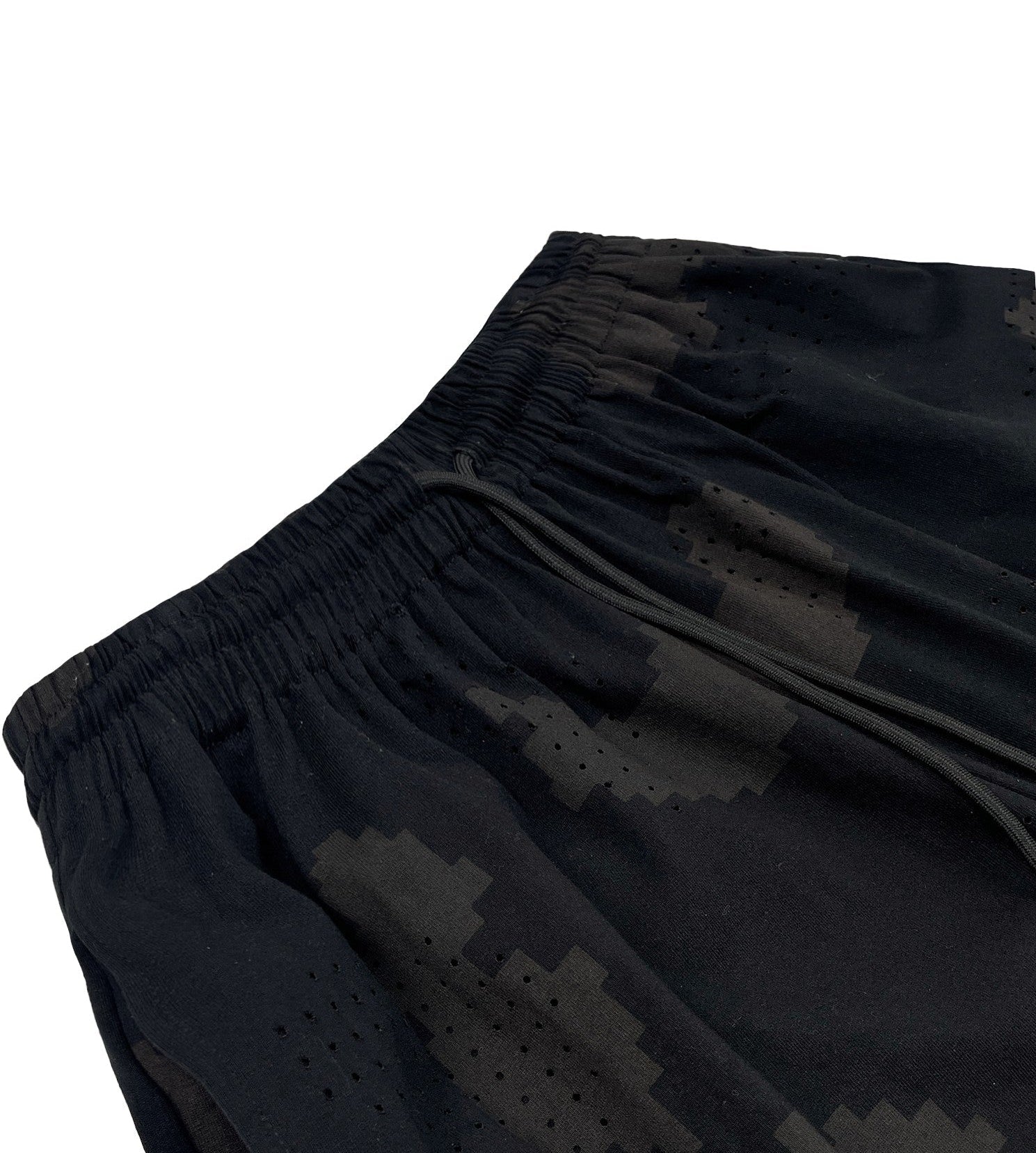DINGYUNG ZHANG Grid Camo Court Shorts - DINGYUNG ZHANG
