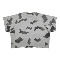 DINGYUNG ZHANG Grid Camo Panelled T-Shirt - DINGYUNG ZHANG