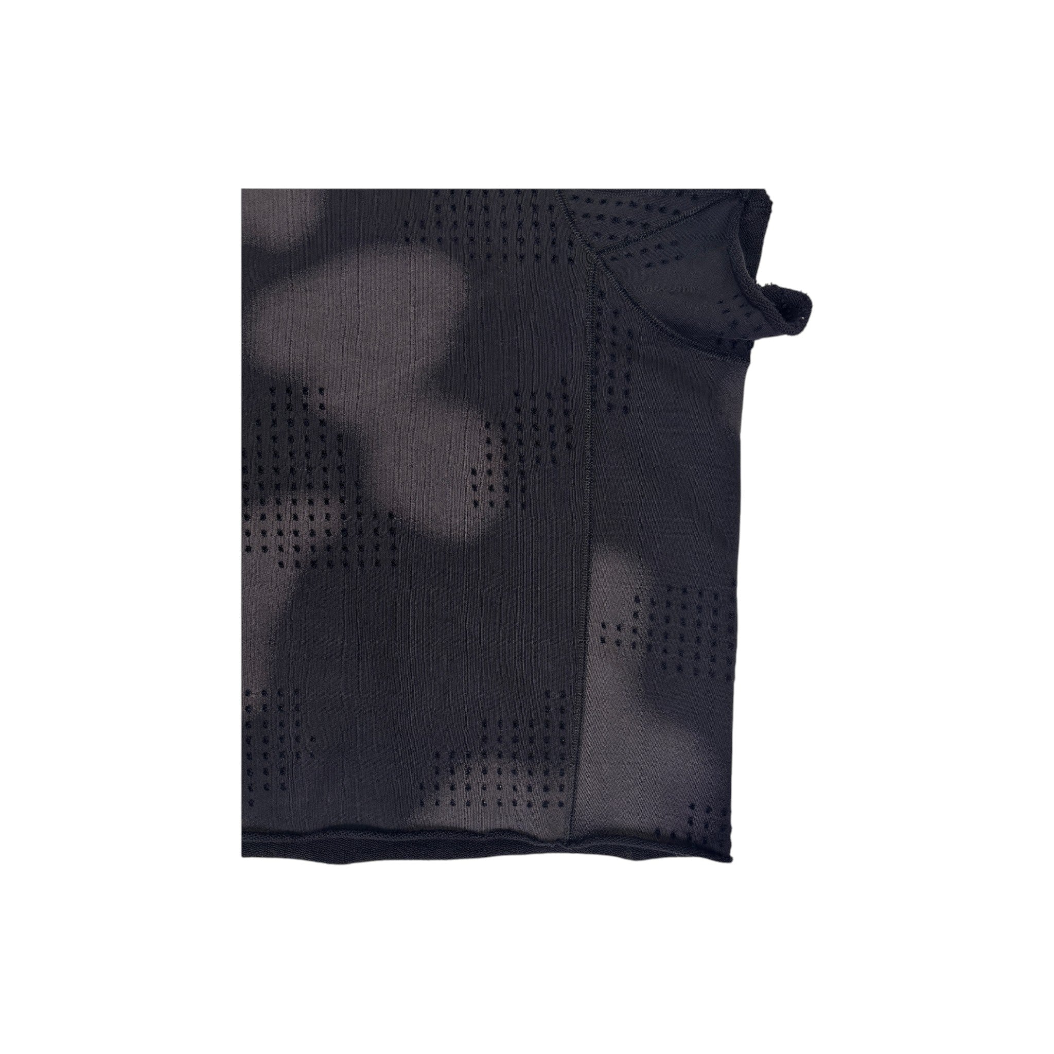 DINGYUNG ZHANG Grid Camo Panelled T-Shirt - DINGYUNG ZHANG