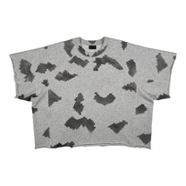 DINGYUNG ZHANG Grid Camo Panelled T-Shirt - DINGYUNG ZHANG