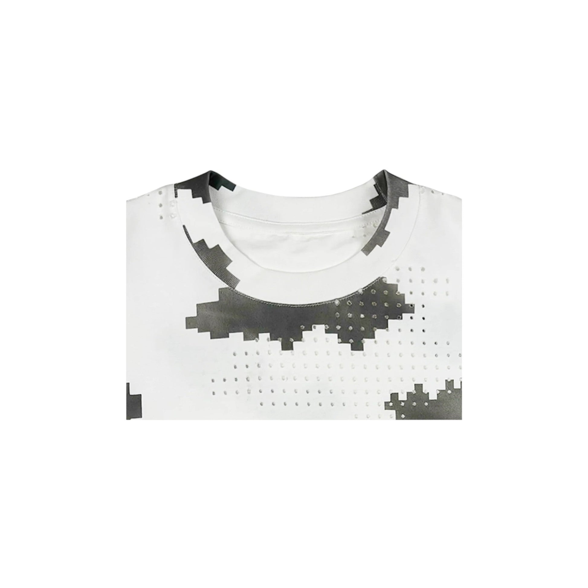 DINGYUNG ZHANG Grid Camo T-Shirt - DINGYUNG ZHANG