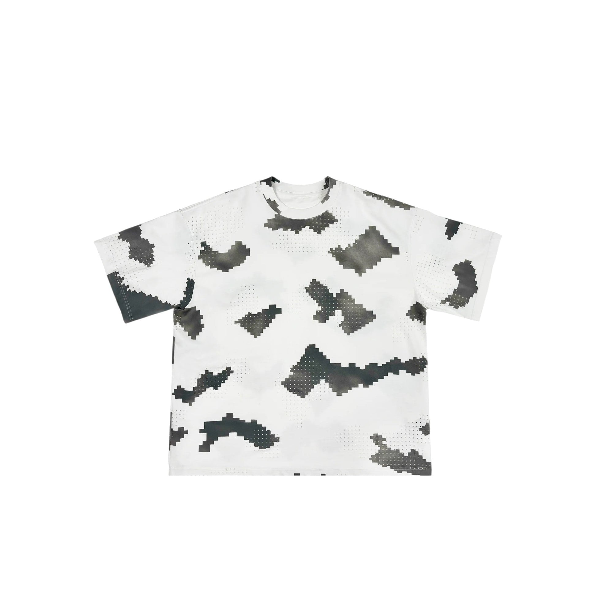 DINGYUNG ZHANG Grid Camo T-Shirt - DINGYUNG ZHANG