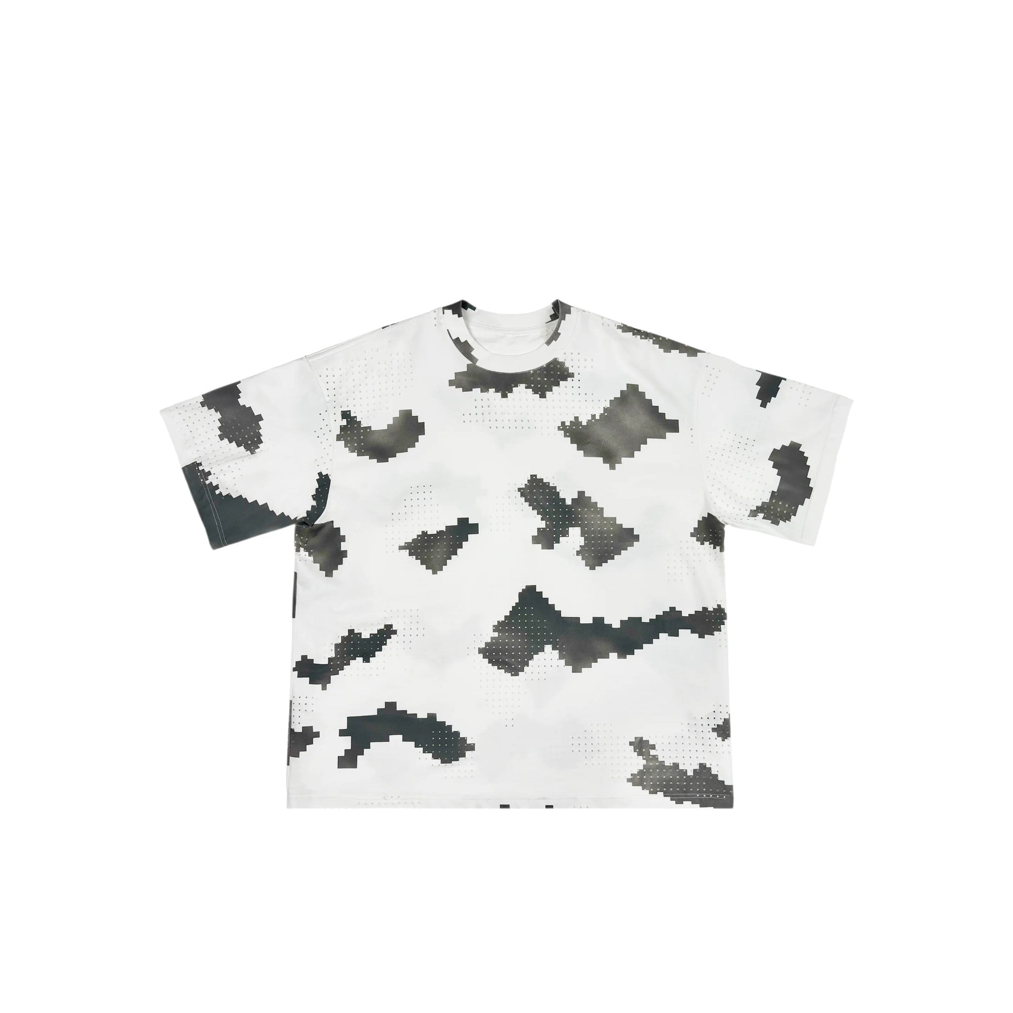 DINGYUNG ZHANG Grid Camo T-Shirt - DINGYUNG ZHANG