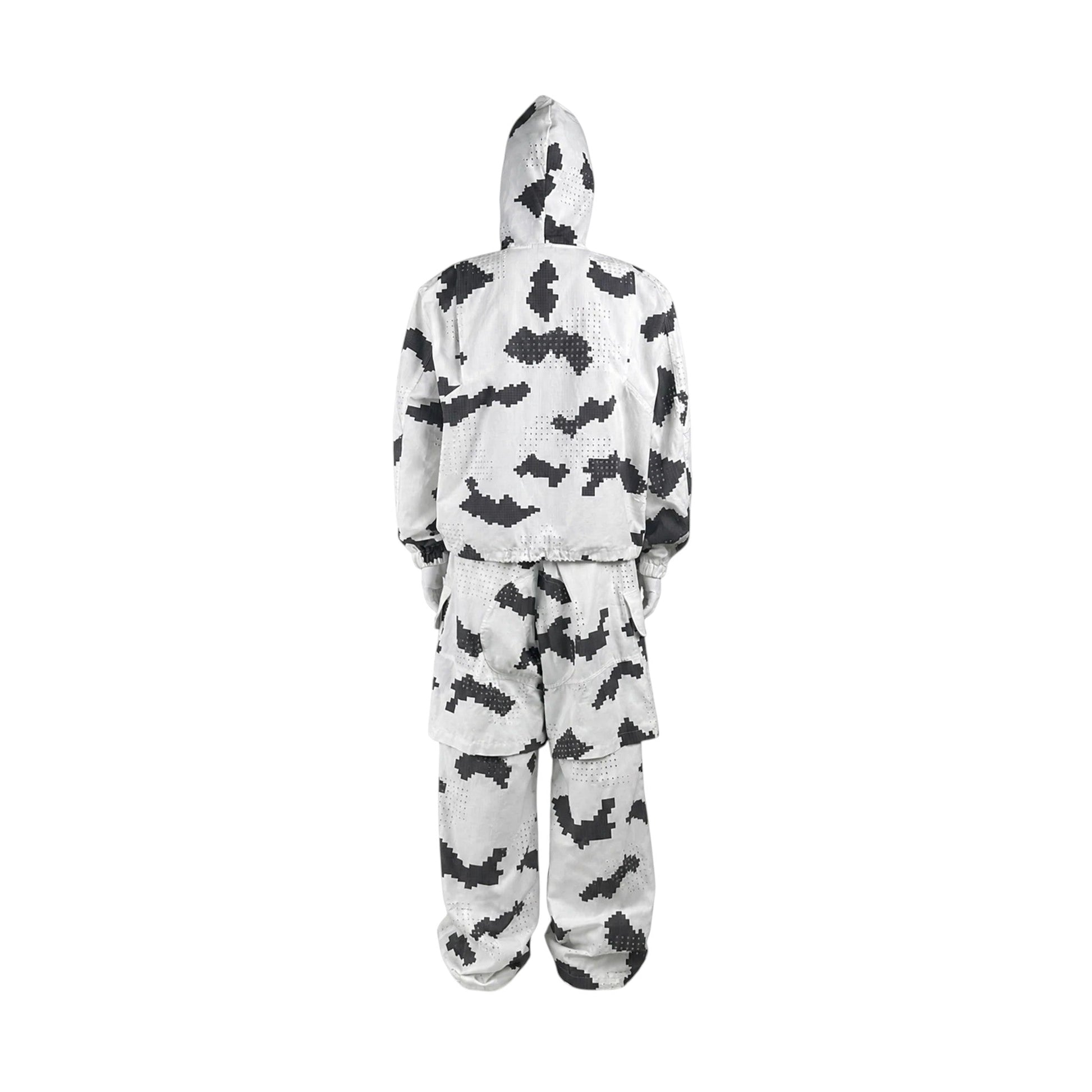 DINGYUNG ZHANG Grid Camo Utility Jacket - DINGYUNG ZHANG